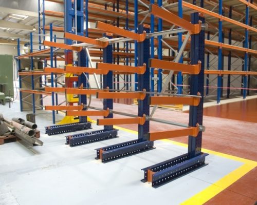 estanterias cantilever para cargas ligeras y pesadas