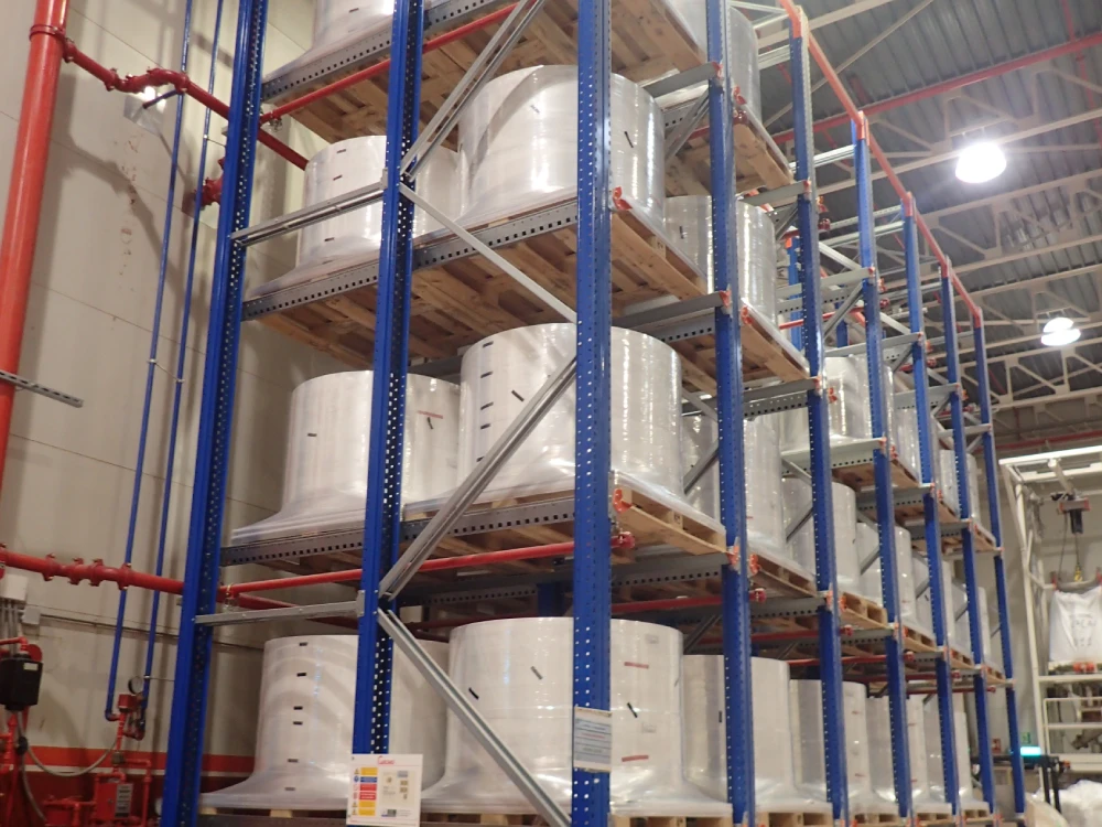 Inspección técnica de estanterías en Danone